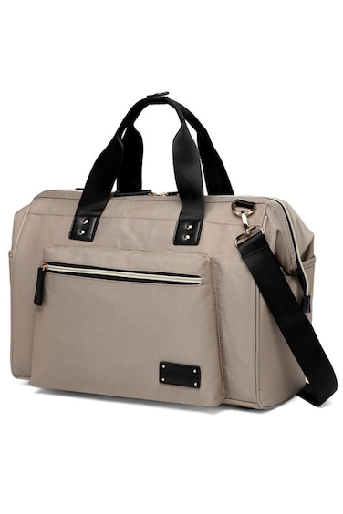 Little Story Zera Mom Dad Diaper Bag - Beige