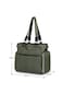Little Story Matilda Diaper Bag - Olive Green