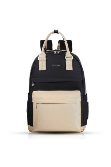 حقيبة ظهر صغيرة من ليتل ستوري كينزي لحمل حفاضات السفر للأم والأب - أسود