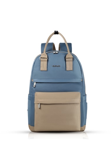 Little Story Kenzie Mom Dad Travel Diaper Backpack - Blue