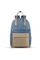 Little Story Kenzie Mom Dad Travel Diaper Backpack - Blue