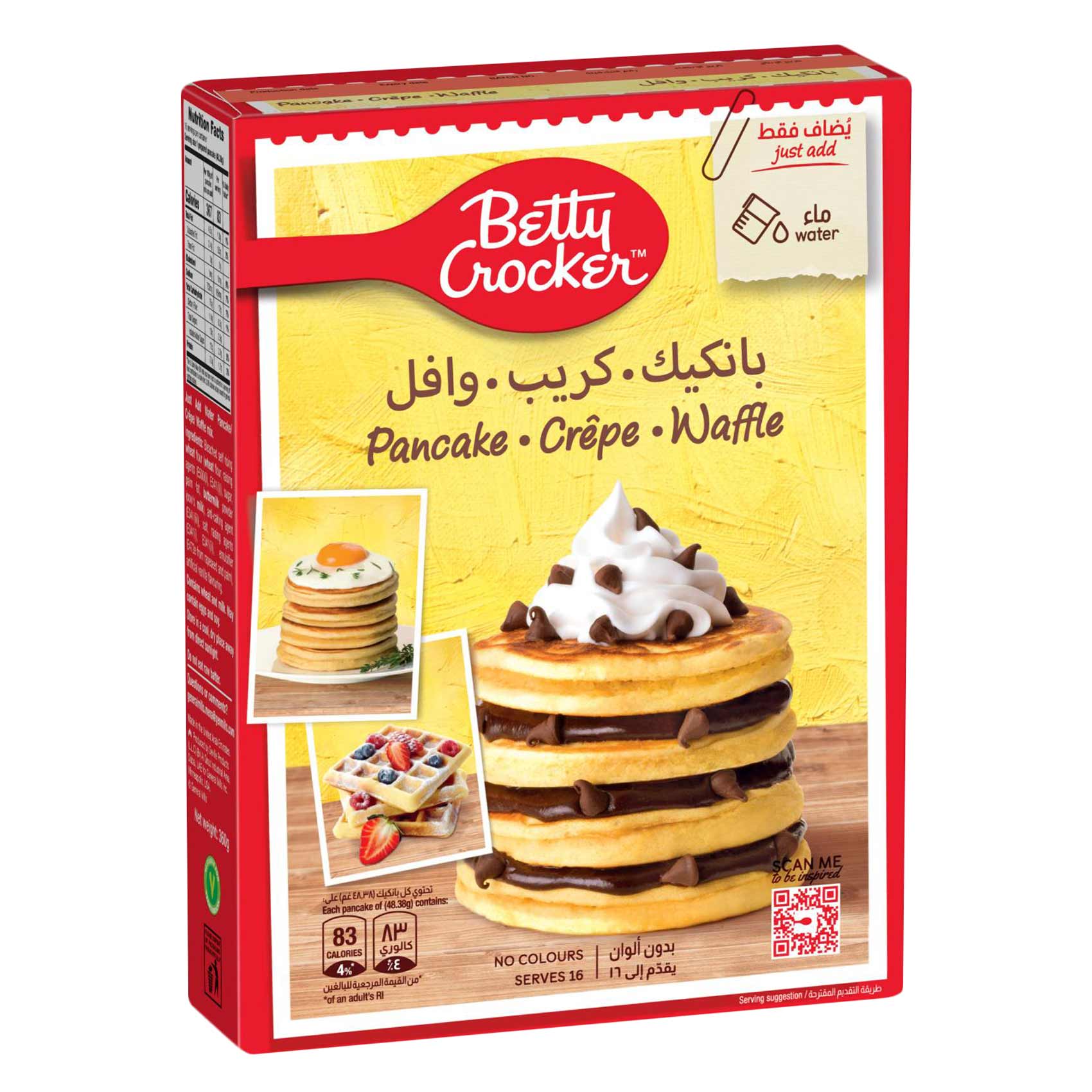بيتي كروكر خليط بان كيك 360 جرام