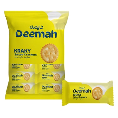 Deemah Salty Cracker Biscuit 42g X12