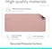 Logitech Desk Mat - Studio Series, Multifunctional Large Desk Pad, Extended Mouse Mat, Office Desk Protector With Anti-Slip Base, Spill-resistant Durable Design - Pink