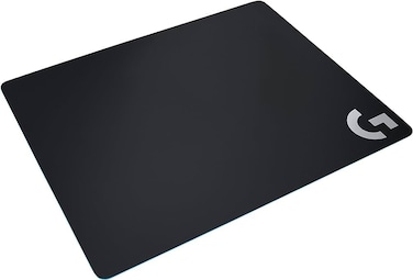 لوجيتك جي قاعدة ماوس العاب صلبة 440 محسنة لمستشعرات الالعاب احتكاك سطح منخفض غير قابلة للانزلاق ملحقات ماك والكمبيوتر الشخصي 340 × 280 5 ملم البولي بروبلين أسود