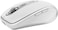 Logitech MX Anywhere 3S Compact Wireless Mouse, Fast Scrolling, 8K DPI Any-Surface Tracking, Quiet Clicks, Programmable Buttons, USB C, Bluetooth, Windows PC, Linux, Chrome, Mac - Pale Grey