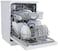GS General Supreme GSDW1325WG Dishwasher, 5 Programs, 13 Place, 2 Shelf, White (Installation Not Included)