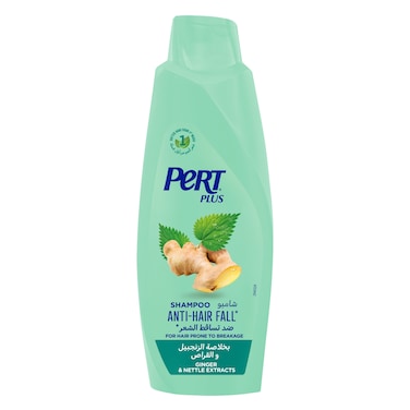 Pert Plus Anti-Hair Fall Shampoo with Ginger Extract, 600ML