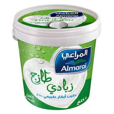 Almarai Full Fat Plain Yoghurt 1kg