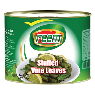 Reem Stuffed Vine Leaves, Ready To Eat, 2kg