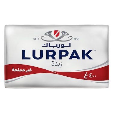 Lurpak Butter Unsalted 400g