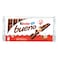 Kinder Bueno Milk Chocolate Bar in Wafer with Hazelnut Cream, Multi Pack of 5, 10 Individually Wrapped Bars, 215g