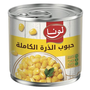 لونا ذرة حب كامل 340 جرام