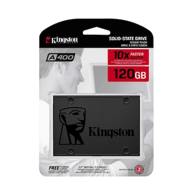 Kingston A400 120GB SATA SSD &ndash; 2.5-Inch Internal Solid State Drive, High Performance and Reliability for Laptops and Desktops