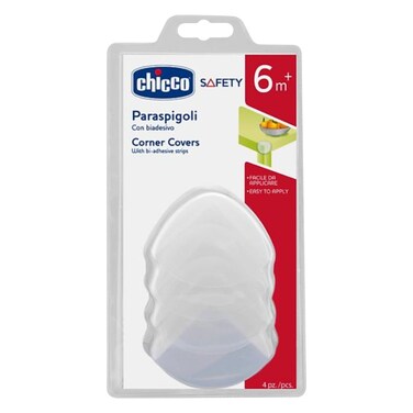 واقي الزوايا من شيكو 6+ ، ابيض