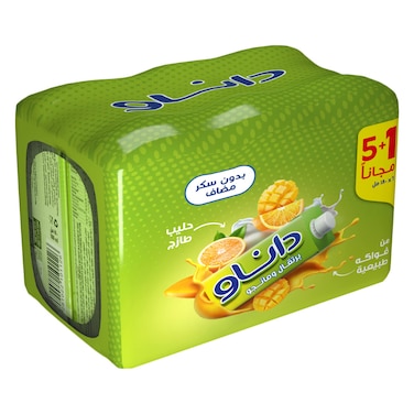 Danao Orange Mango Juice Milk 180ml &times;6