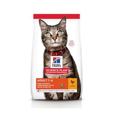Hill's Science Plan with Chicken Adult 1-6 Dry Cat Food - 3 kg
