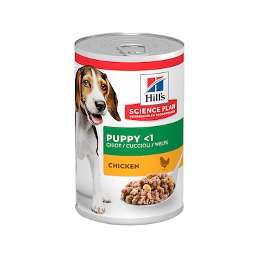 Hills Science Plan Puppy with Chicken Canned Dog Food - 370 g