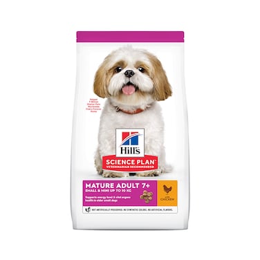 Hills Science Plan Chicken Small and Mini Mature Adult 7+ Dry Dog Food - 3 kg