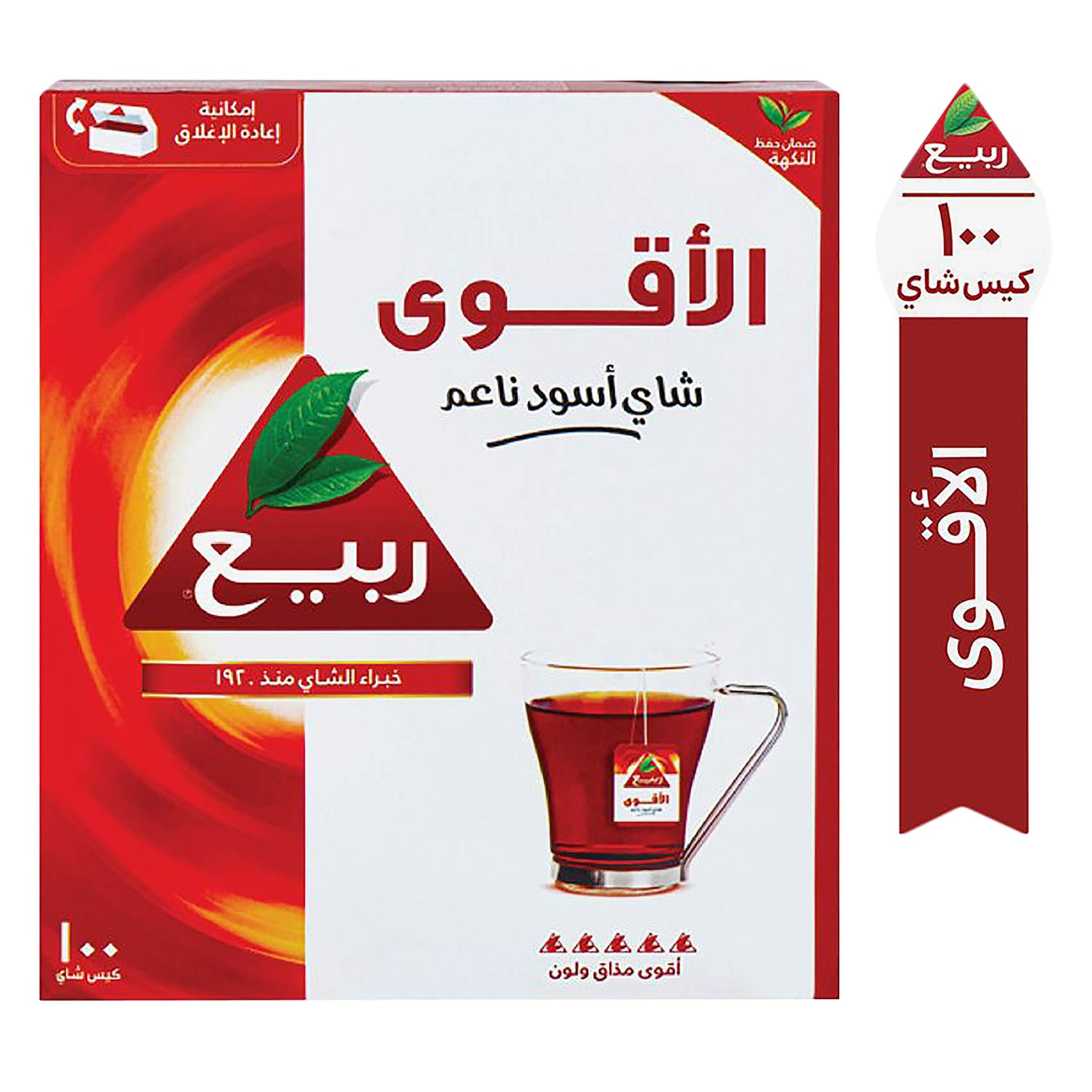 شاي ربيع الأقوى 100 كيس