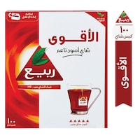 ربيع شاي فائق القوة، 100 كيس شاي