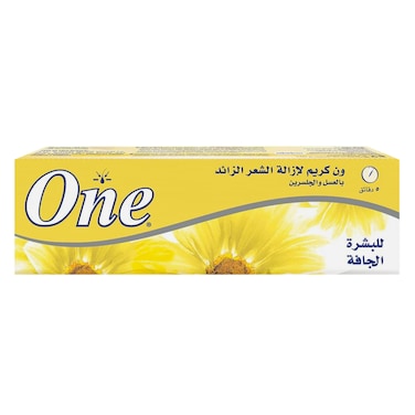 One Honey And Glycerin Hair Remover Cream For Dry Skin 140g