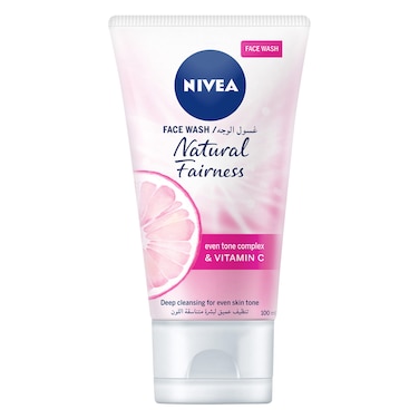 NIVEA Face Wash Cleanser, Natural Glow, Even Skin Tone, 100ml