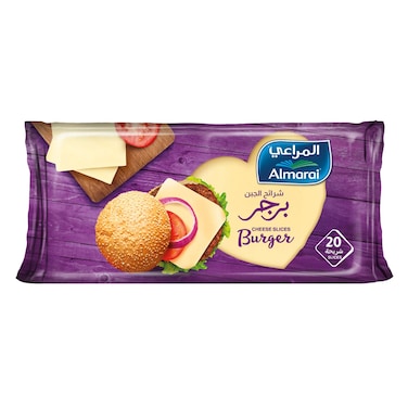 Almarai Cheese Slices Burger 400g &times; 20 Slices
