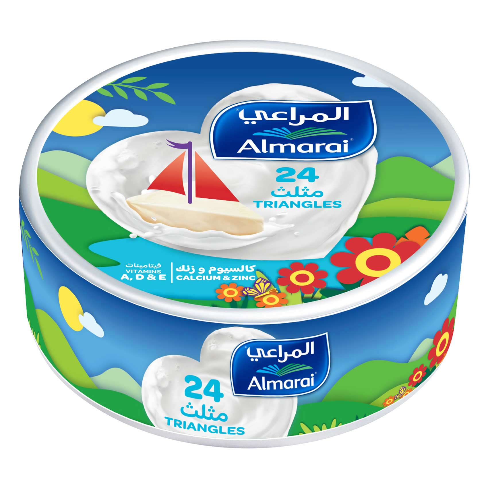 المراعي مثلثات جبنة 24 وجبة 360 غرام