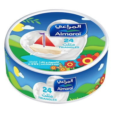 Almarai Triangles Cheese 24 Portions 360g