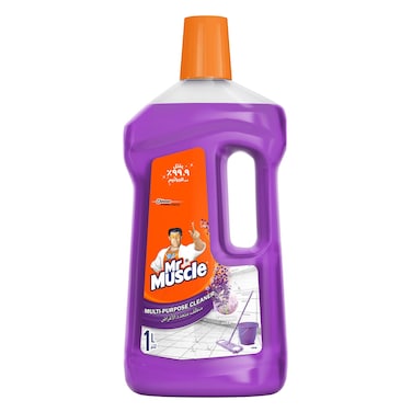 Mr. Muscle Multi-Purpose Floor Cleaner with Lavender Scent, 1L
