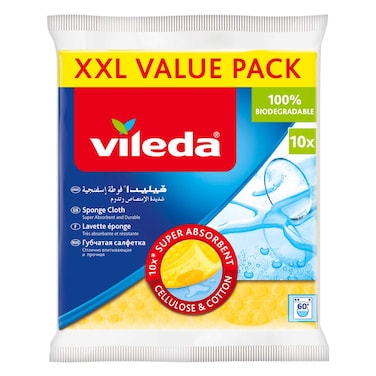 Vileda Sponges, 10 Pieces