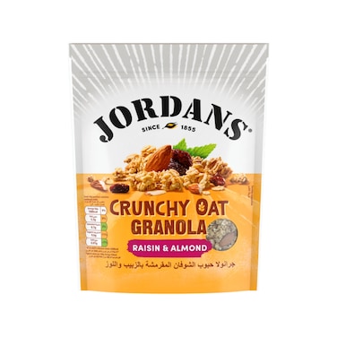 جوردان شوفان بالعسل و الزبيب 370 جرام