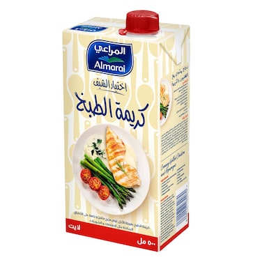 Almarai Chef &amp; Choice Lite Cooking Cream 500ml