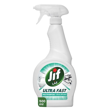 JIF Ultra Fast Cleaner Spray, Multipurpose, 100% Stain and Mold Removal, 500ml