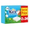 Kiri cream cheese square portion, 2x24 Portions, 800g
