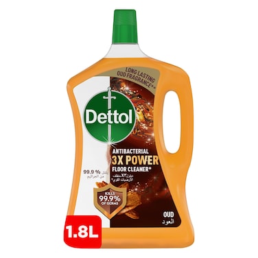 Dettol Antibacterial Floor Cleaner Oud Scent, 1.8L