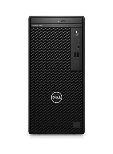 Dell Optiplex 3090 Tower PC, Core i3 Processor, 4GB RAM, 1TB HDD, DOS, Intel HD Graphics, Black