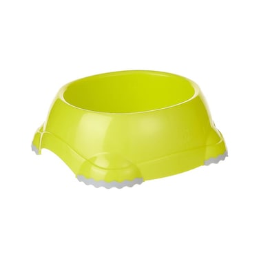 Moderna Plastic Smart Bowl for Dogs and Cats - Lemon - XLarge