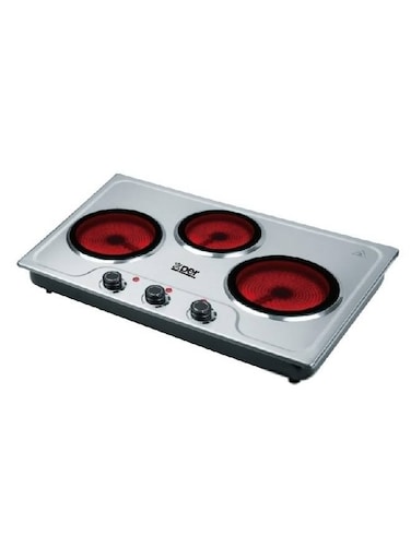 موقد كهربائي - 3 عين - 2700 وات - سيراميك - XPHP-902-24 (غير شامل التركيب)