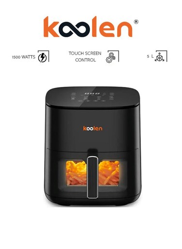 Digital Air Fryer 5 L 1500 W 816102019 Black (Installation Not Included)