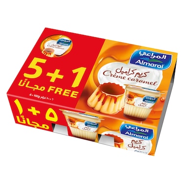 Almarai Creme Caramel Dessert 100g Pack of 6
