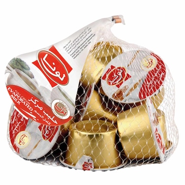 لونا حليب مبخر كامل الدسم 15 جرام × 10 حزم