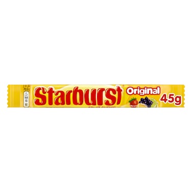 Starburst Original Fruit Chews Candy, 45g