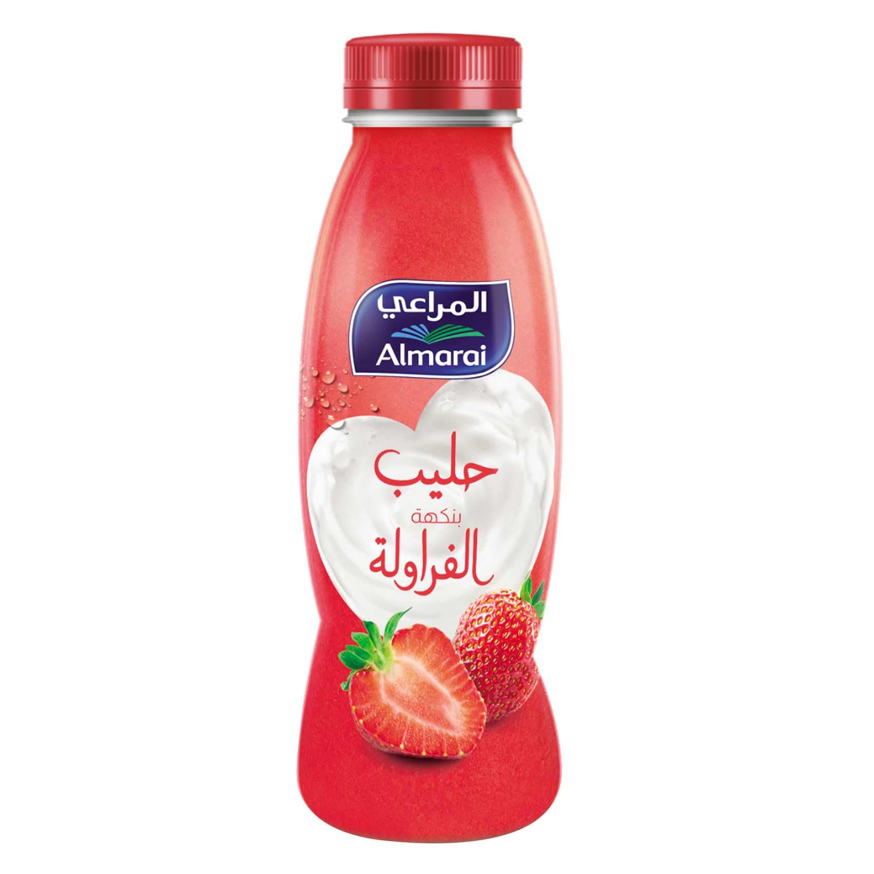 المراعي حليب طازج بنكهة الفراولة 360 مل