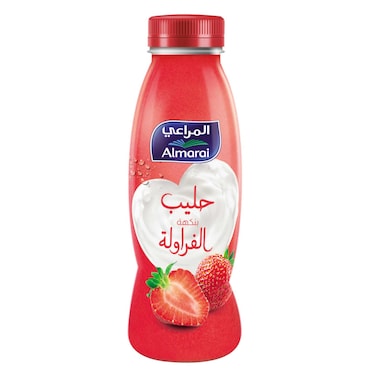Almarai Strawberry Flavored Fresh Milk 360ml