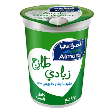 المراعي زبادي كامل الدسم 500 جرام