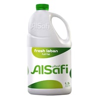 الصافي لبن طازج كامل الدسم، 1.5 لتر