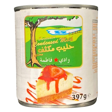 Wadi Fatima Sweetened Milk 397g