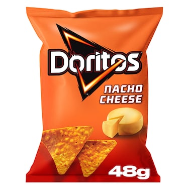 Doritos Nacho Cheese Tortilla Chips, 48g
